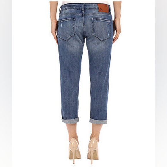 DL1961 Riley Boyfriend Crop jeans size 26 - Picture 2 of 16